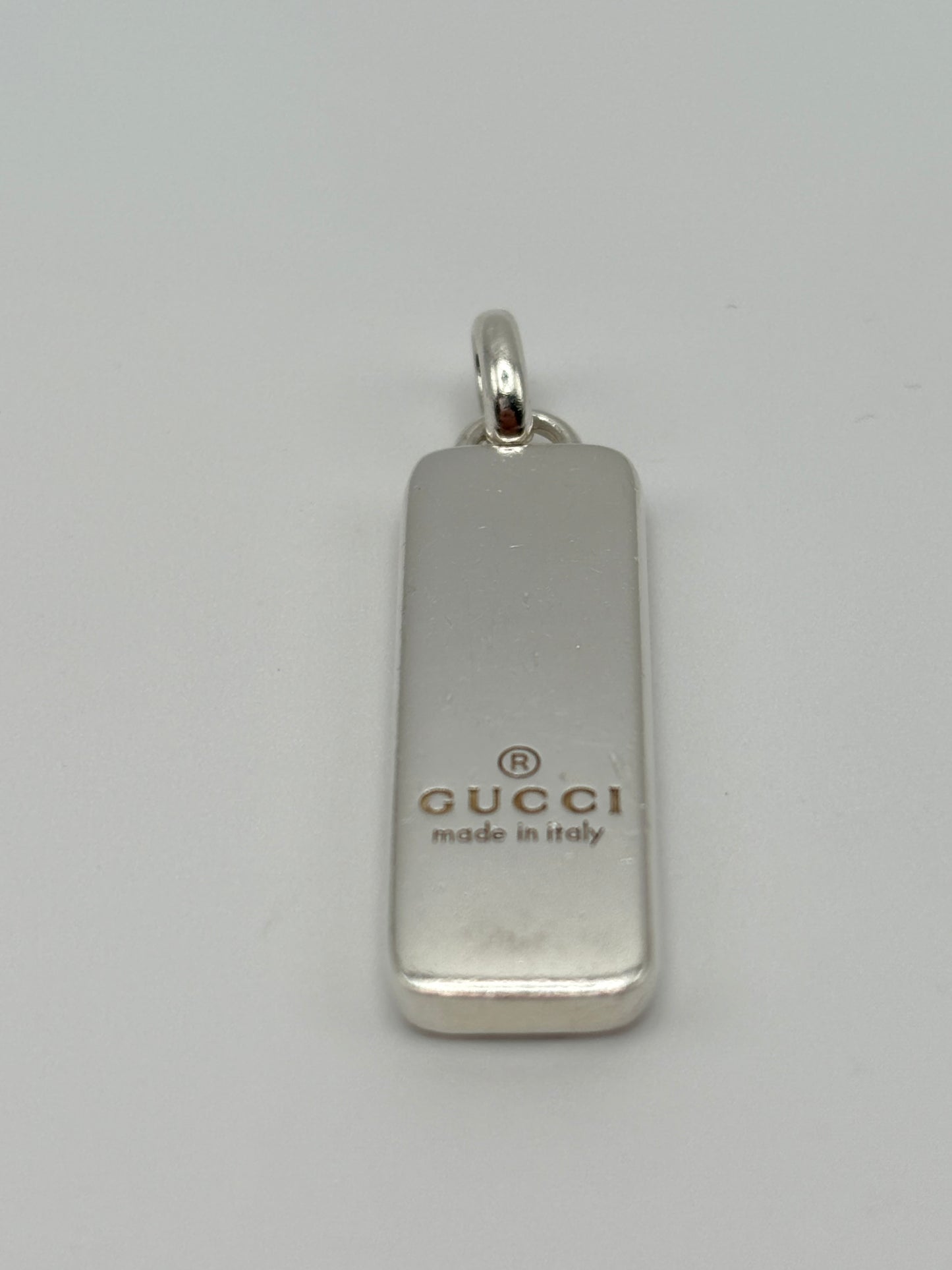 Gucci Anhänger diagonales GG 925 Silber