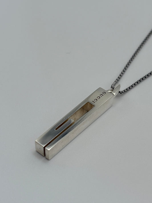 Gucci Anhänger mit venezianischer Halskette 925 Silber