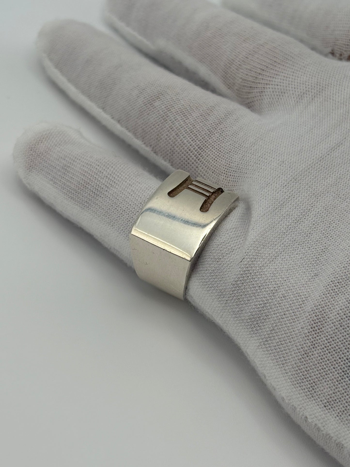 Vintage Gucci Gemini Ring 925